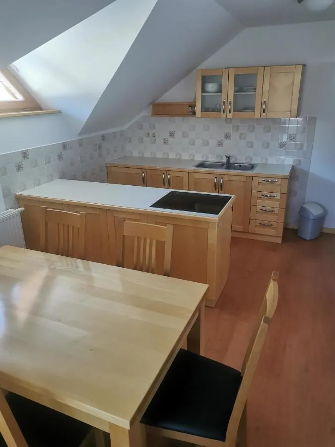 Kuhinja v apartmaju